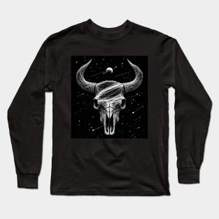 cow skull Long Sleeve T-Shirt